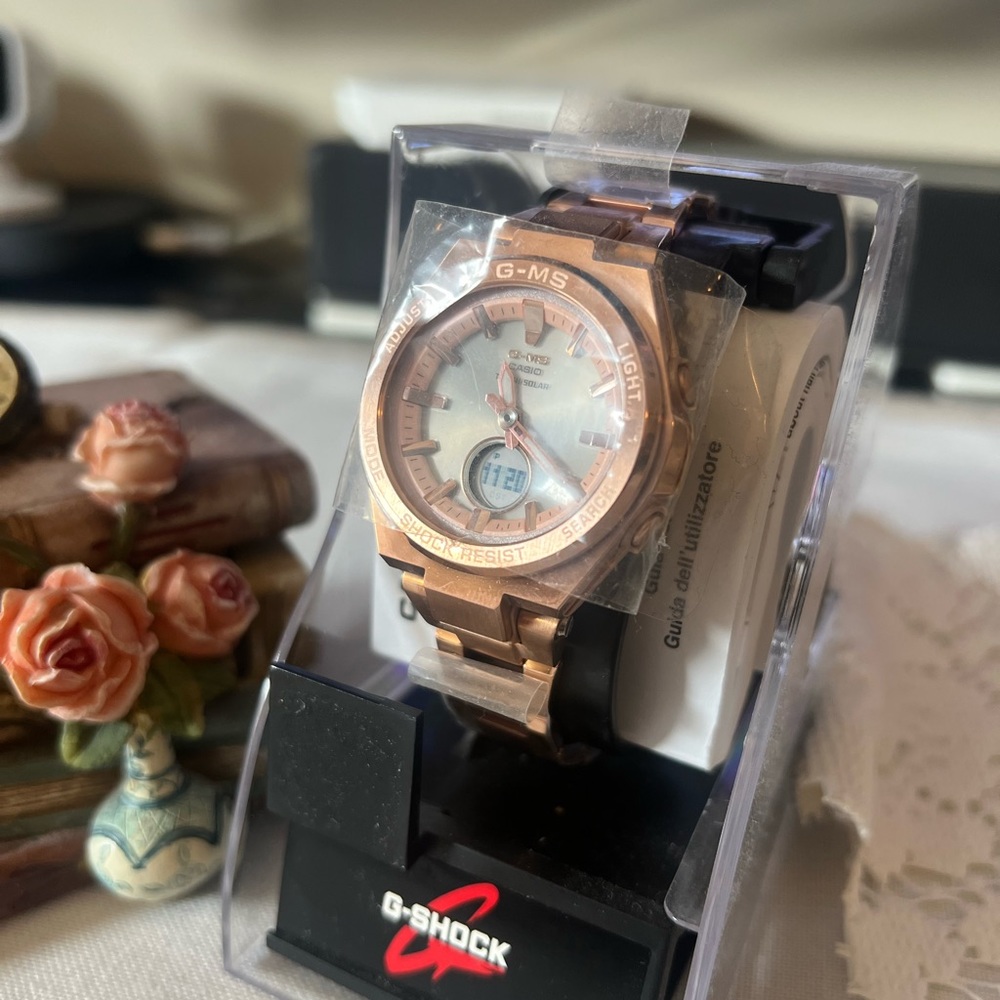 G Shock Watch | GMS 2100 | rose gold